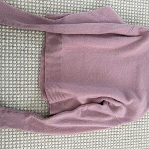 Wilfred Soft Pink Cowl Neck Sweater